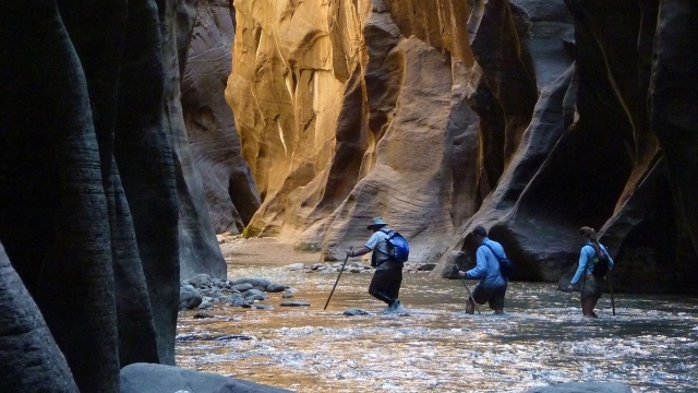 Canyoning soft in the Gorges of River Lima