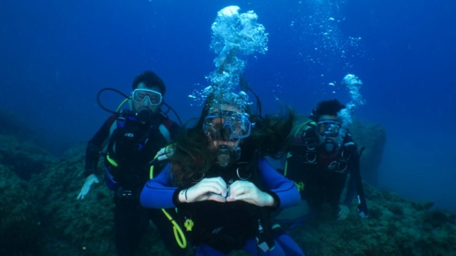 Diving alle Cinque Terre: il battesimo del mare