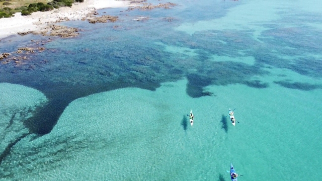 Kayak in Sardegna - Tour della Costa di Biderosa