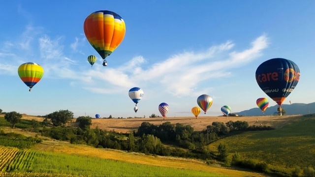 Magical Sunrise Flight: Balloon Ride from Rome to Magliano Sabina