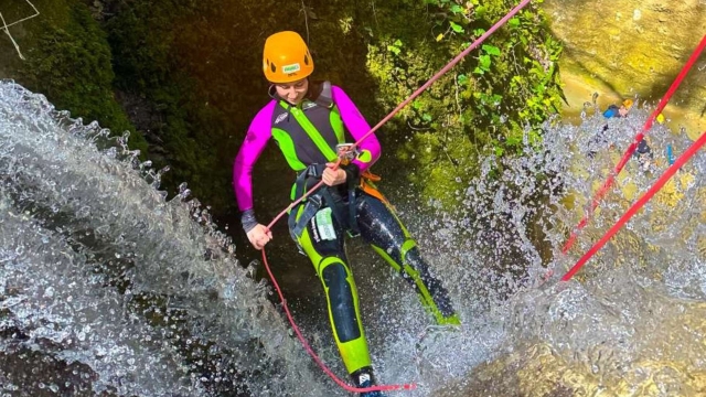 Canyoning in Mola Gorges