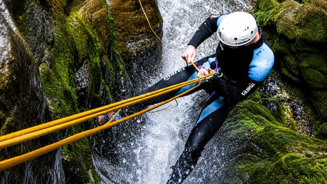 Canyoning in Roccagelli Gorge