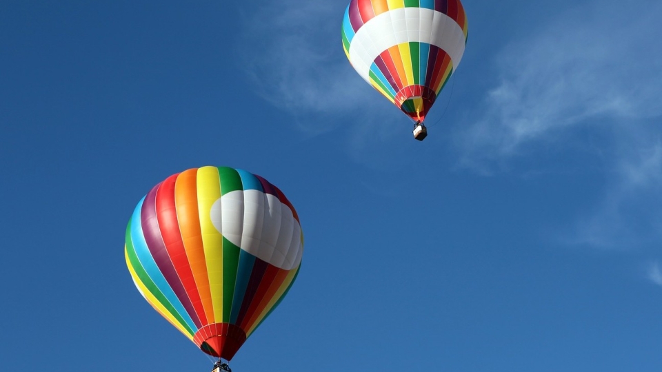 Flights, Hot air balloon, Paragliding, Parachuting