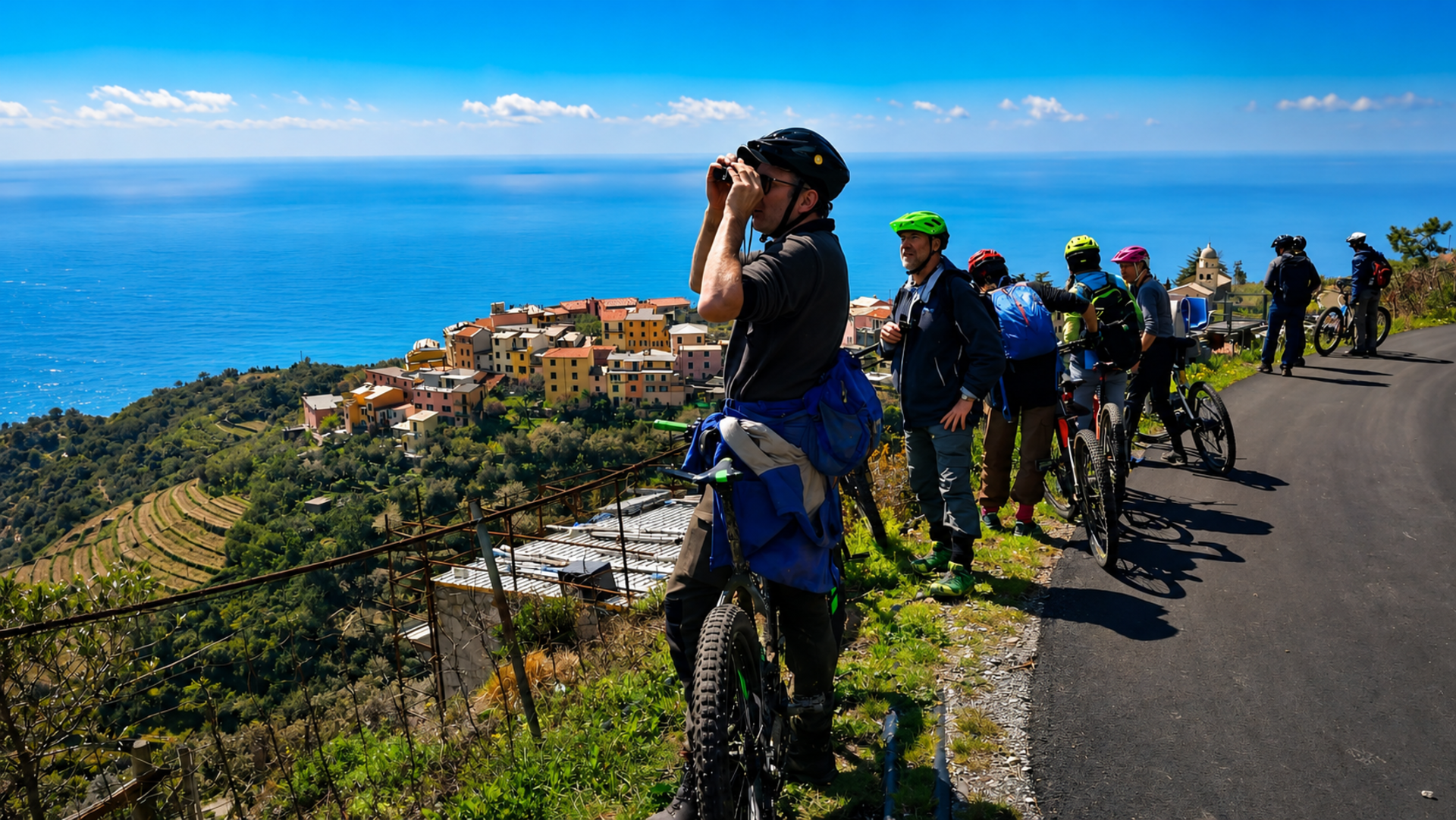 Esplora le Cinque Terre in bici: Tour suggestivo tra panorami mozzafiato e delizie locali