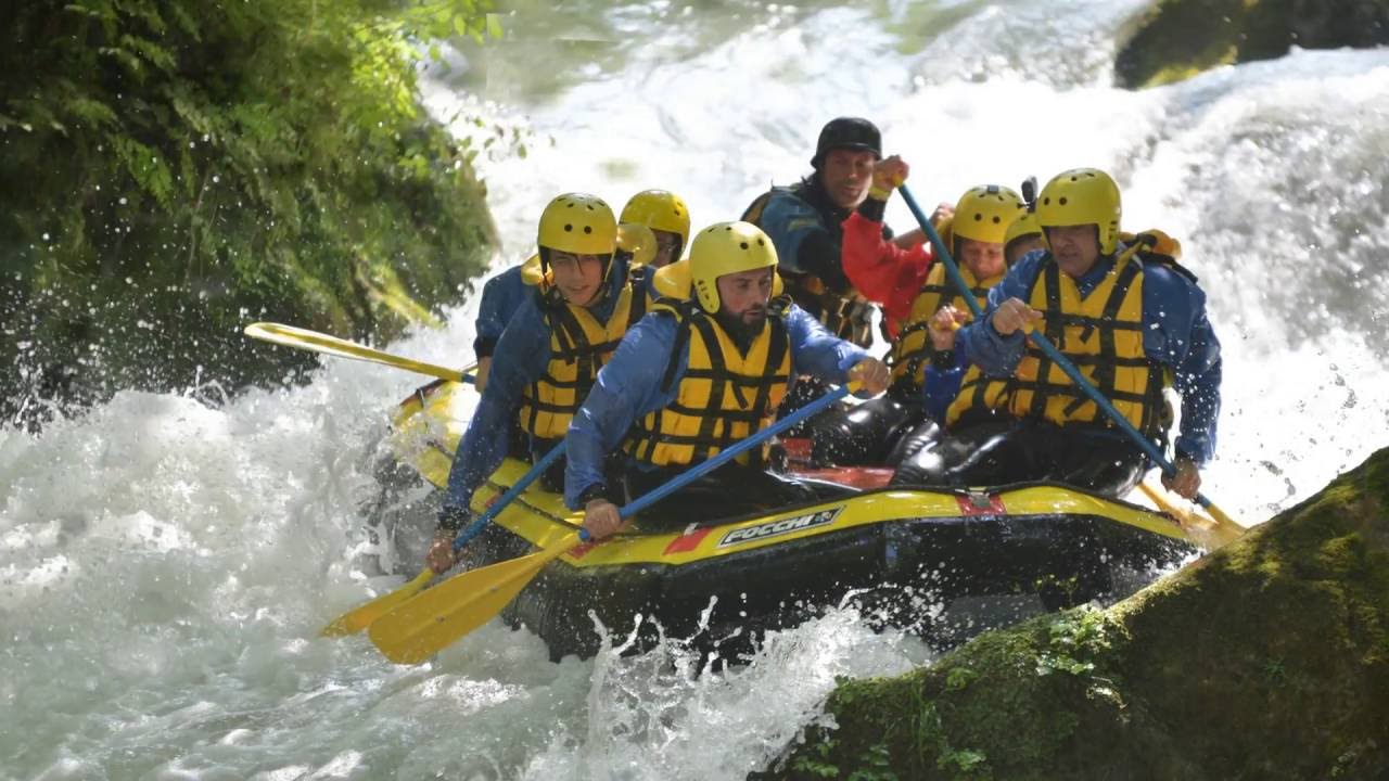 The best rivers where you can do rafting in Italy