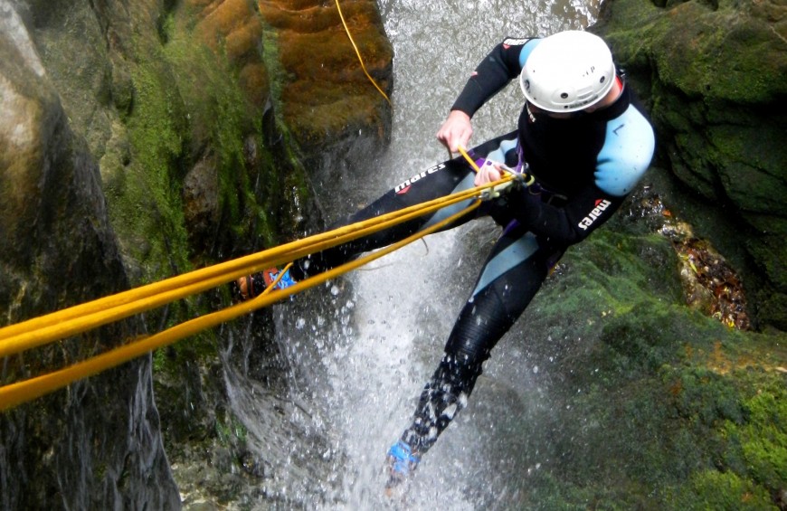 Where to practice canyoning in Italy