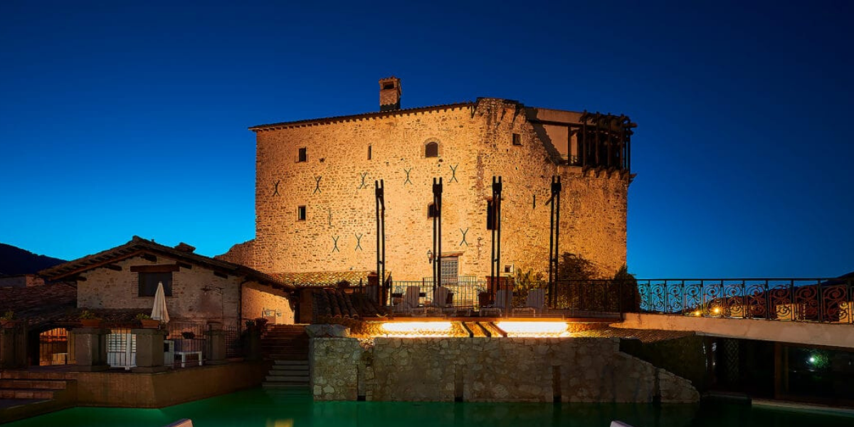 Castrum, fortress and resort: the history of a castle