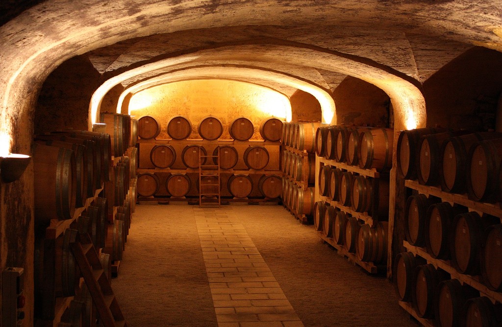 On the Chianti hills: wine tasting of famous tuscan wine