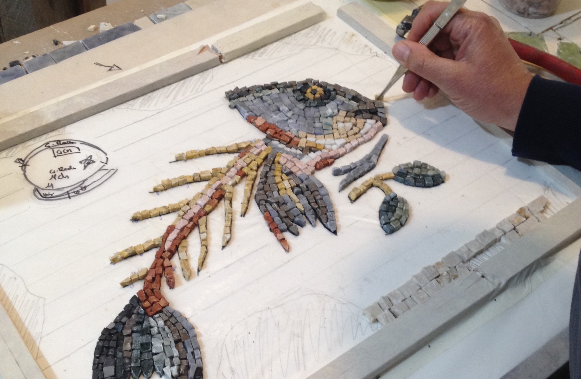 Mosaic Art: one day in a lab!