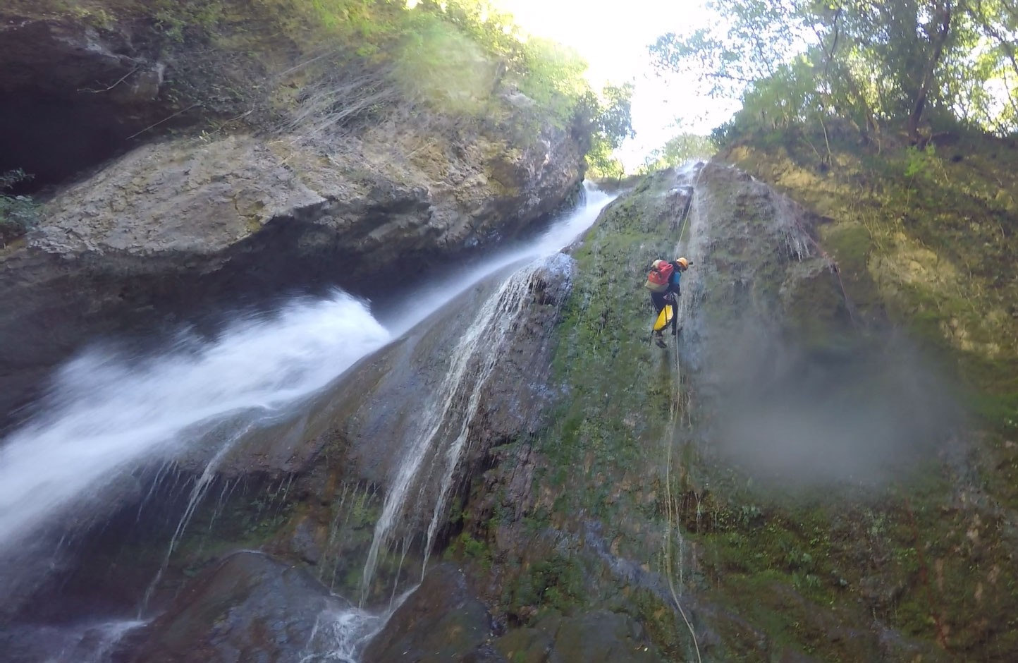 Canyoning in Pale gorge